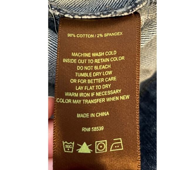 Kut from the Kloth Blue Denim Jacket - Picture 8 of 12